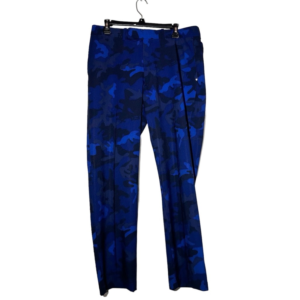 RLX Ralph Lauren Pants Men’s 34x32 Golf Performance Blue Camo Stretch Chino